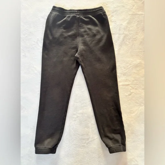 Abercrombie Kids Dark Gray Logo Jogger Sweatpants Unisex Size 11/12 - Picture 2 of 9
